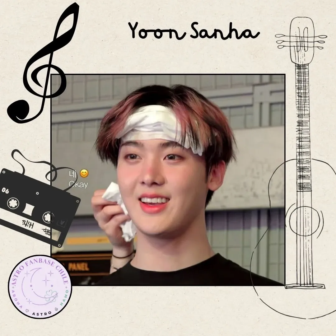 Behind-the-scenes cut of Yoon Sanha
