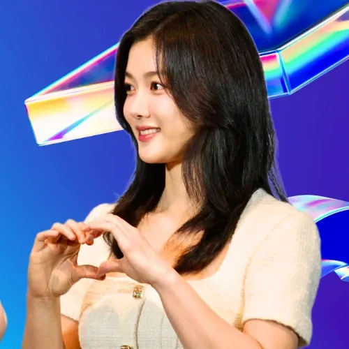 Behind-the-scenes cut of Kim Youjung