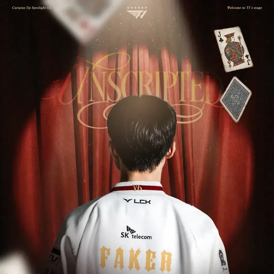 Recent activity shot of Faker