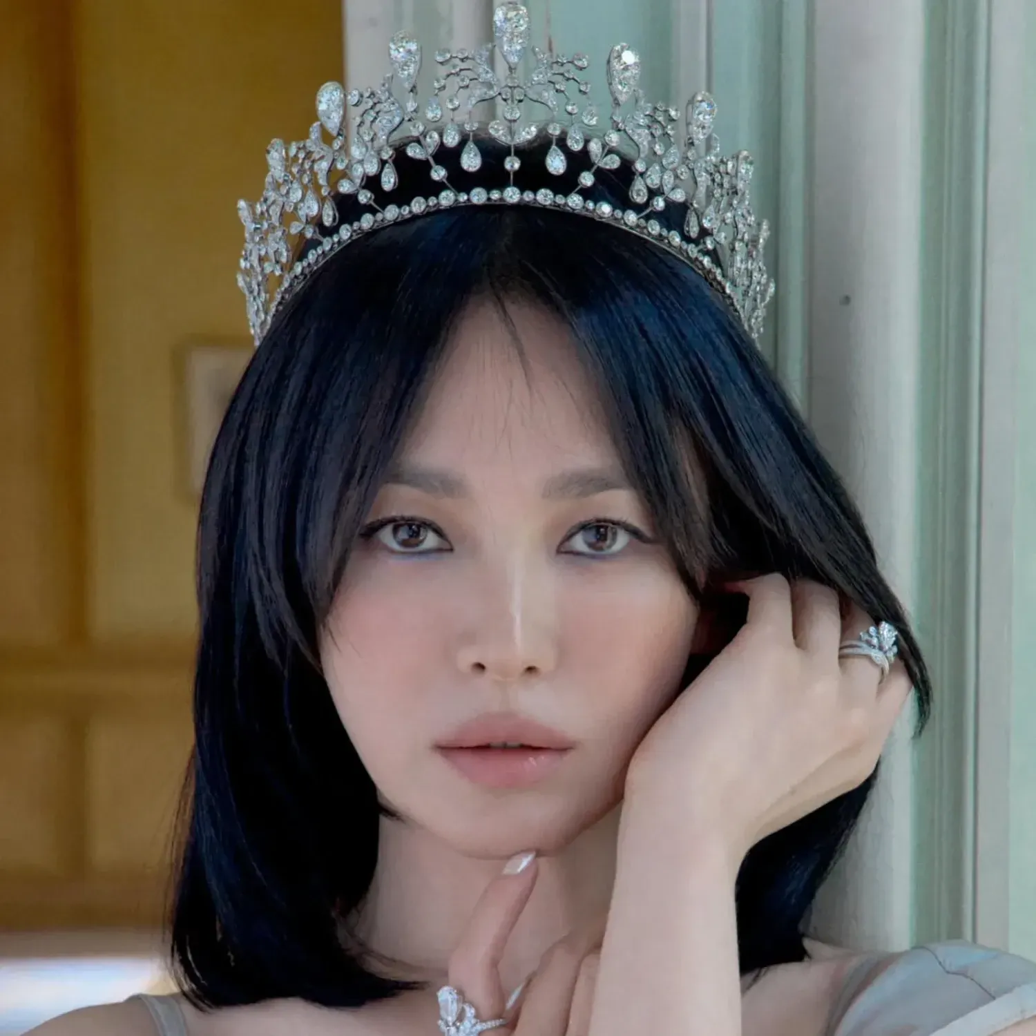 A moment captured by a fan of Song Hyekyo