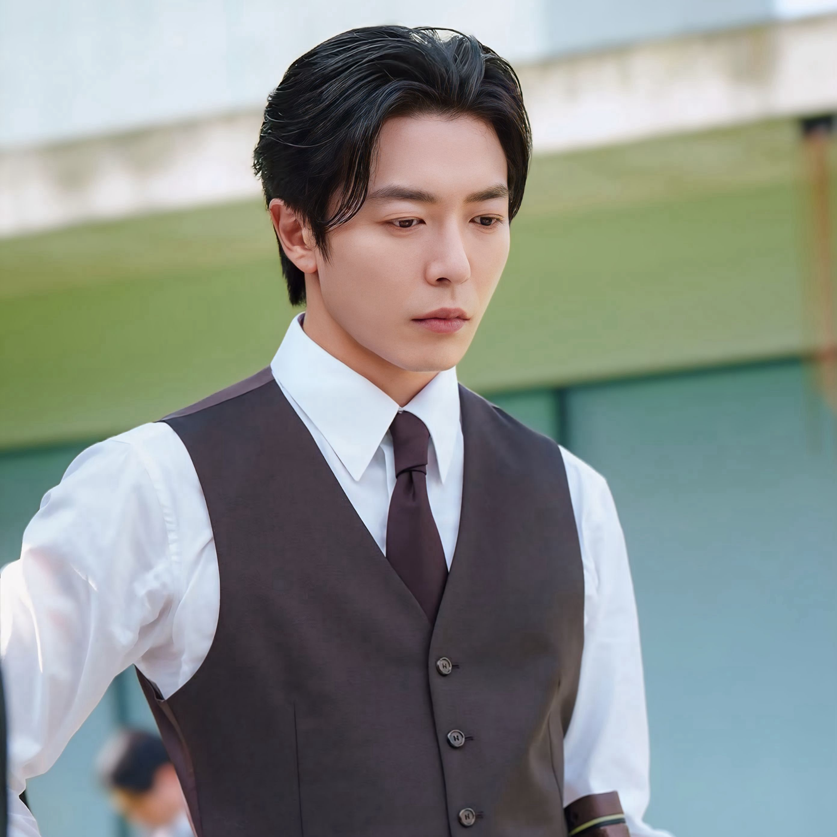 粉絲拍下的金材昱瞬間