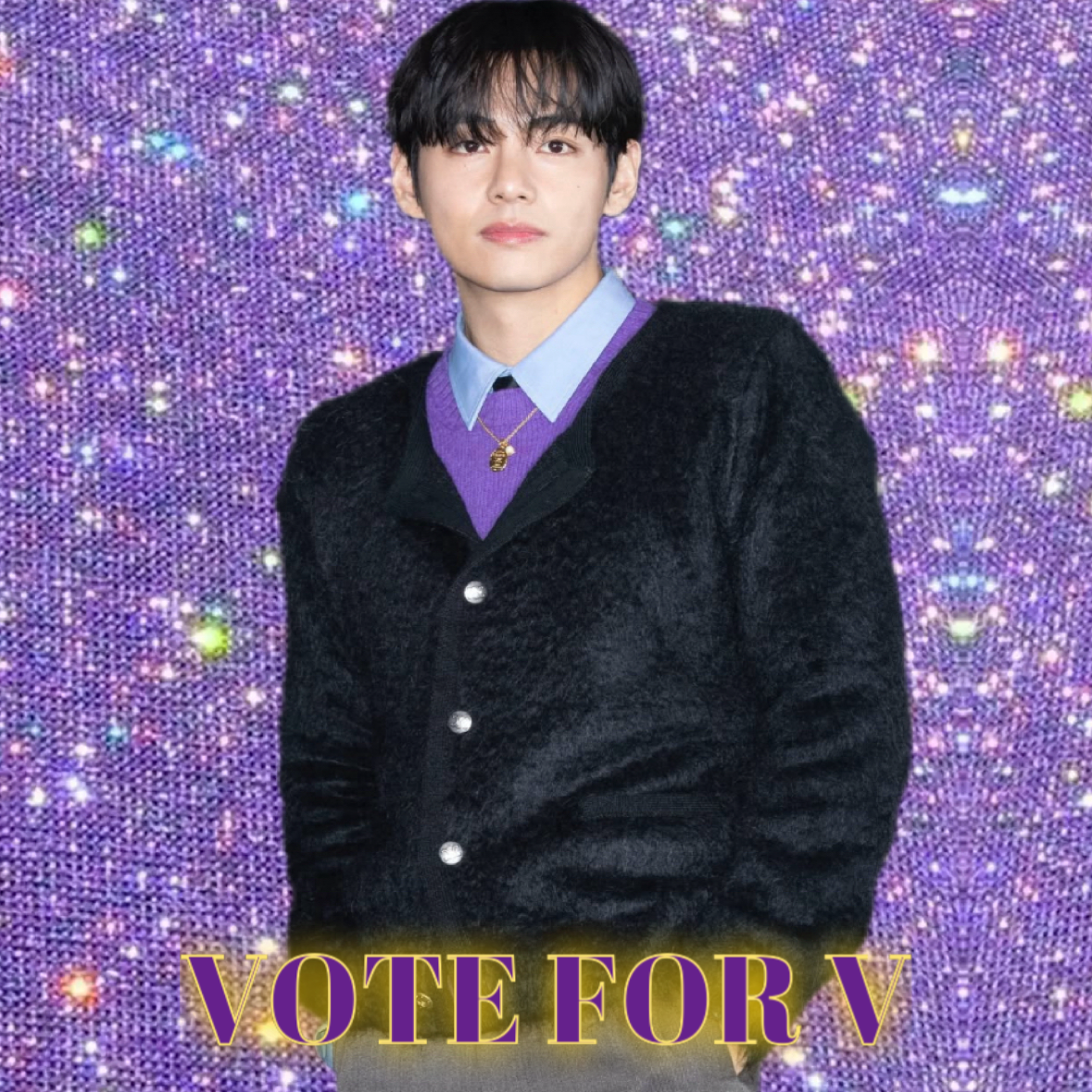 A moment captured by a fan of Kim Taehyung (V)