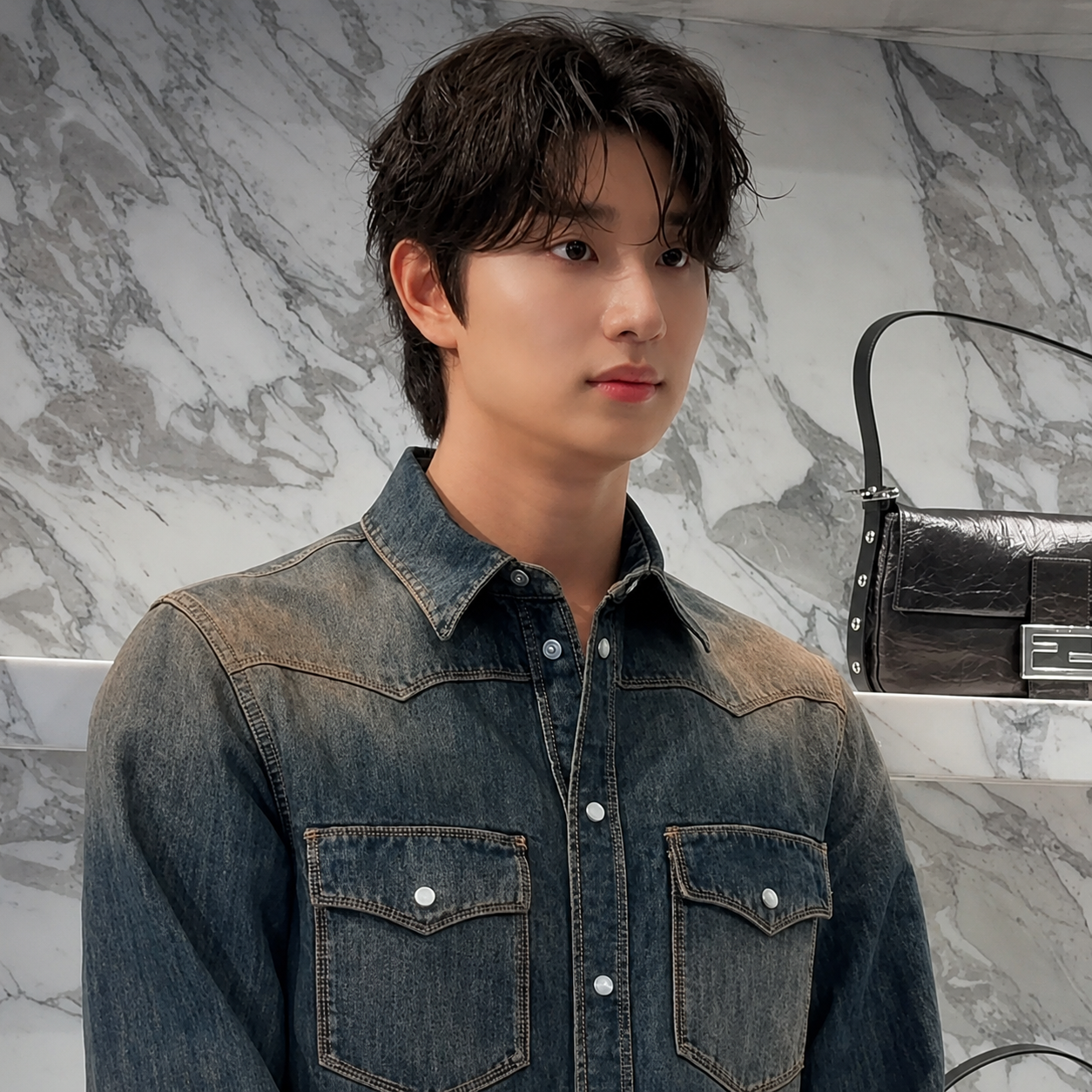 Recent activity shot of Kim Jaewon