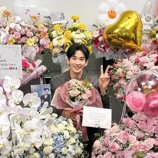 A moment captured by a fan of Kim Soohyun