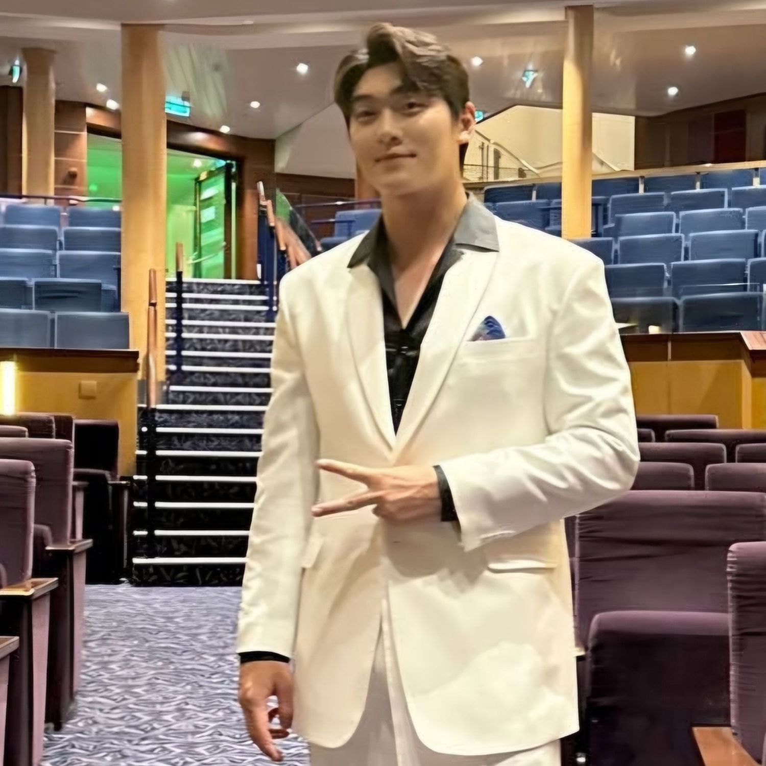 A moment captured by a fan of Jeon Jonghyeok