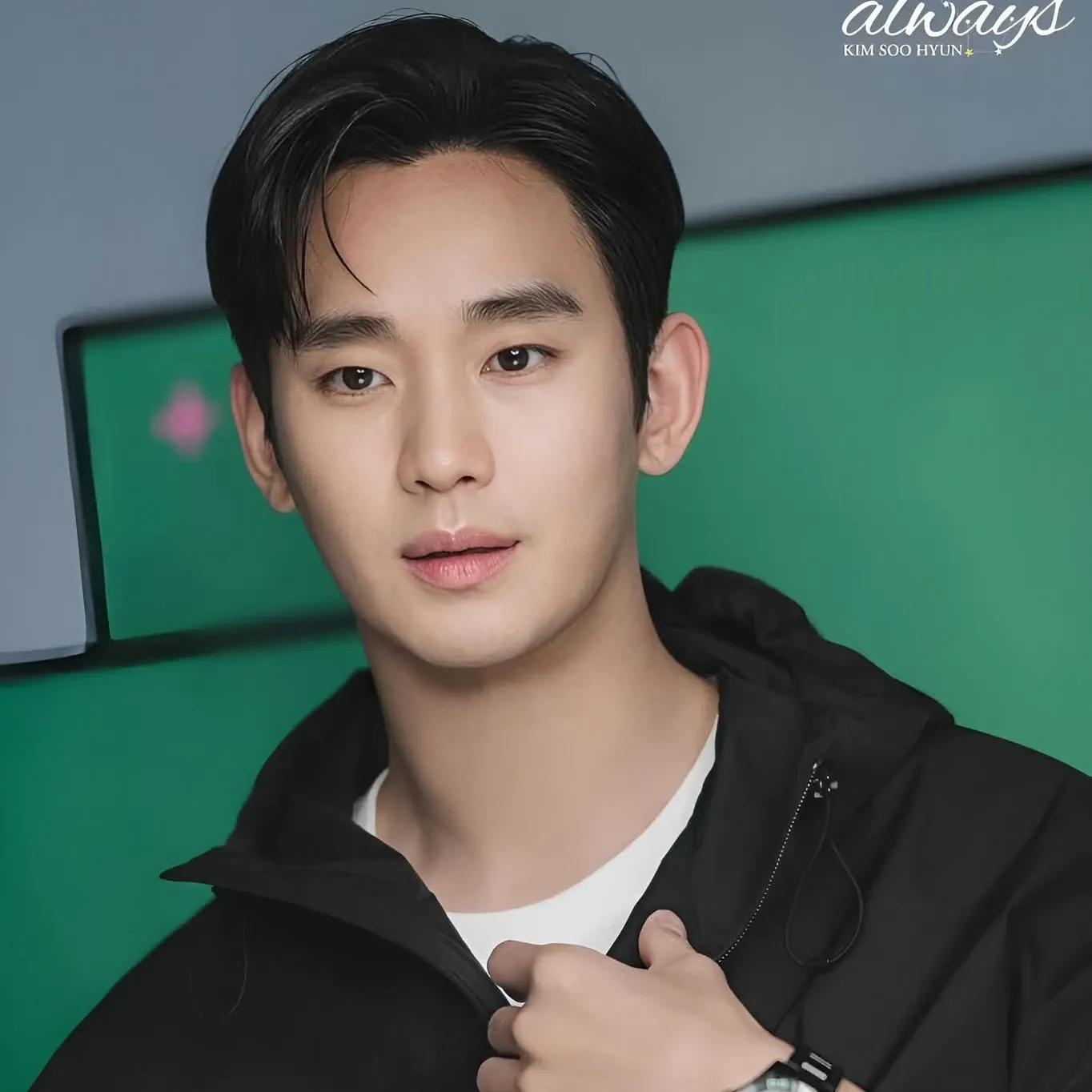 Recent activity shot of Kim Soohyun