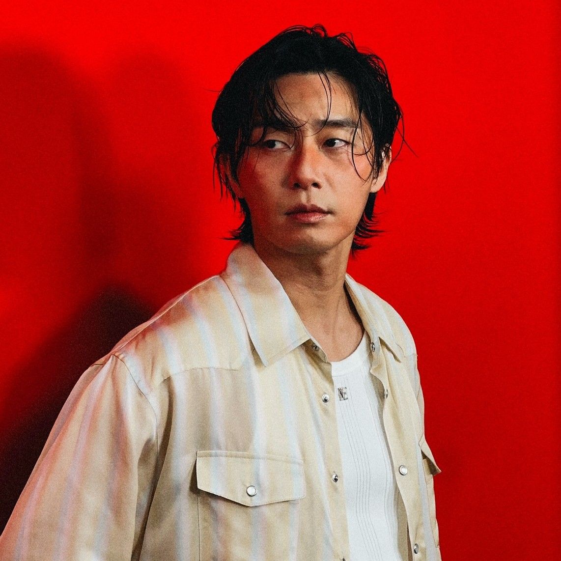 Momen yang diabadikan oleh penggemar Park Seojoon