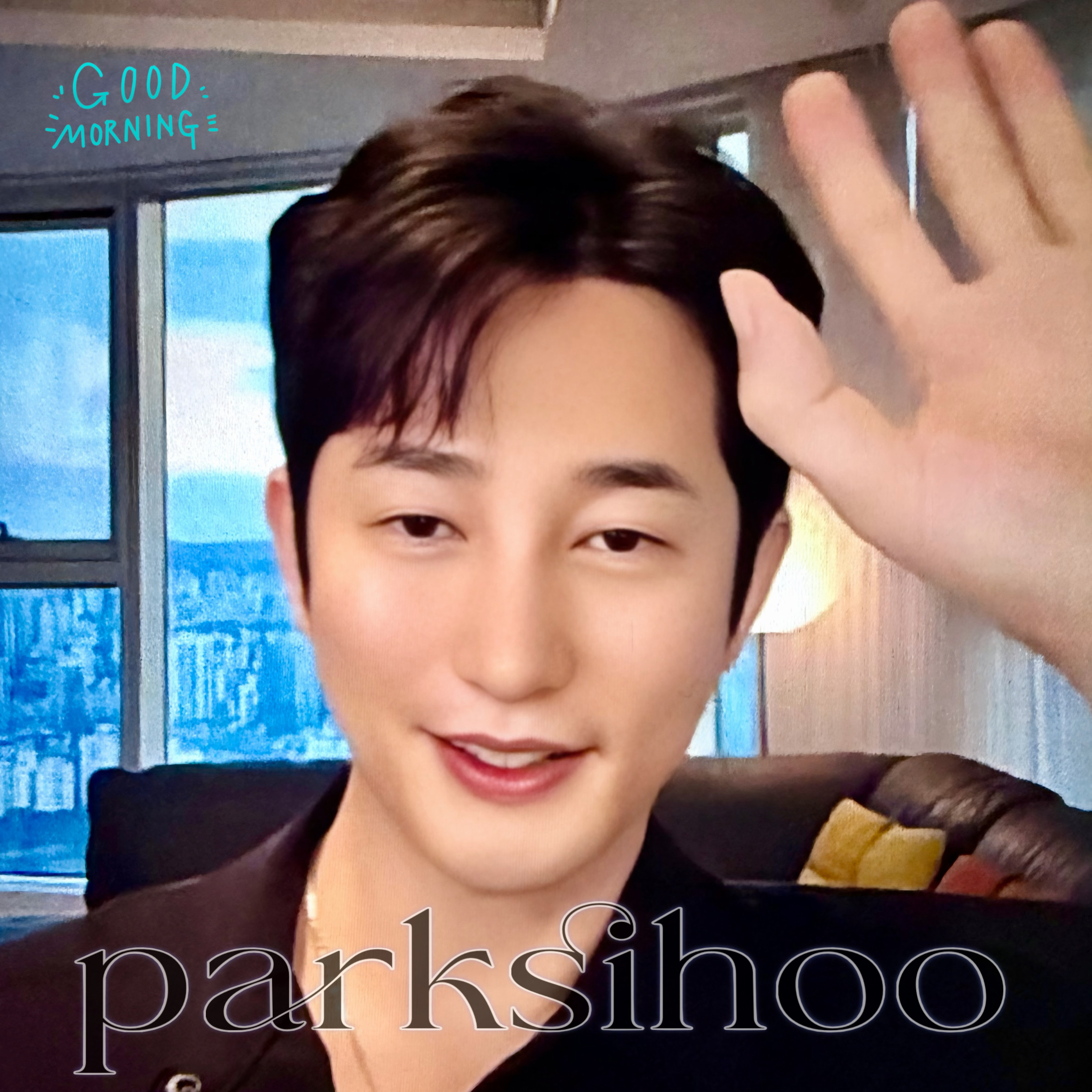 A moment captured by a fan of Park Sihoo