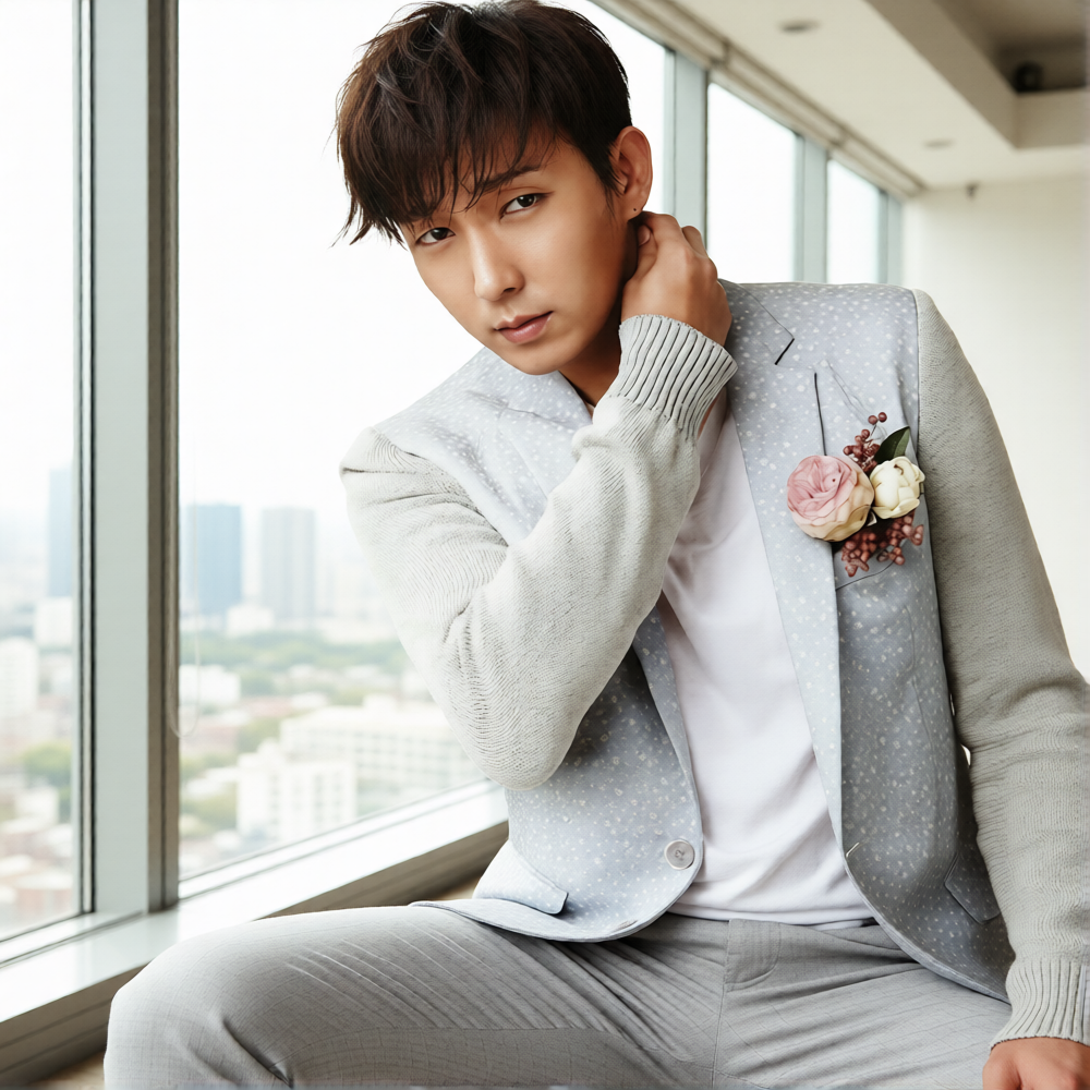 Behind-the-scenes cut of Lee Joongi