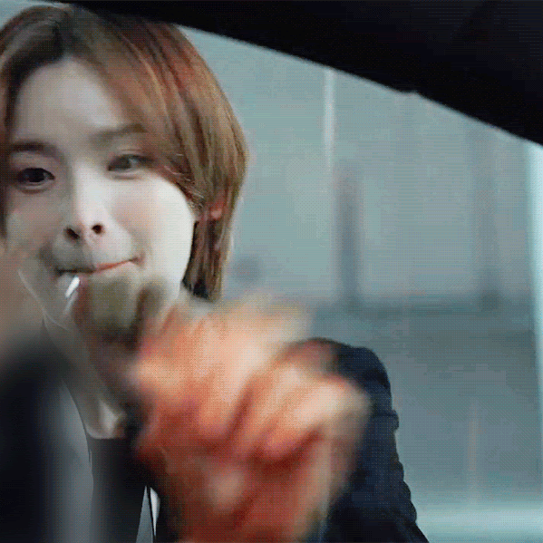 Behind-the-scenes cut of Jeon Mido