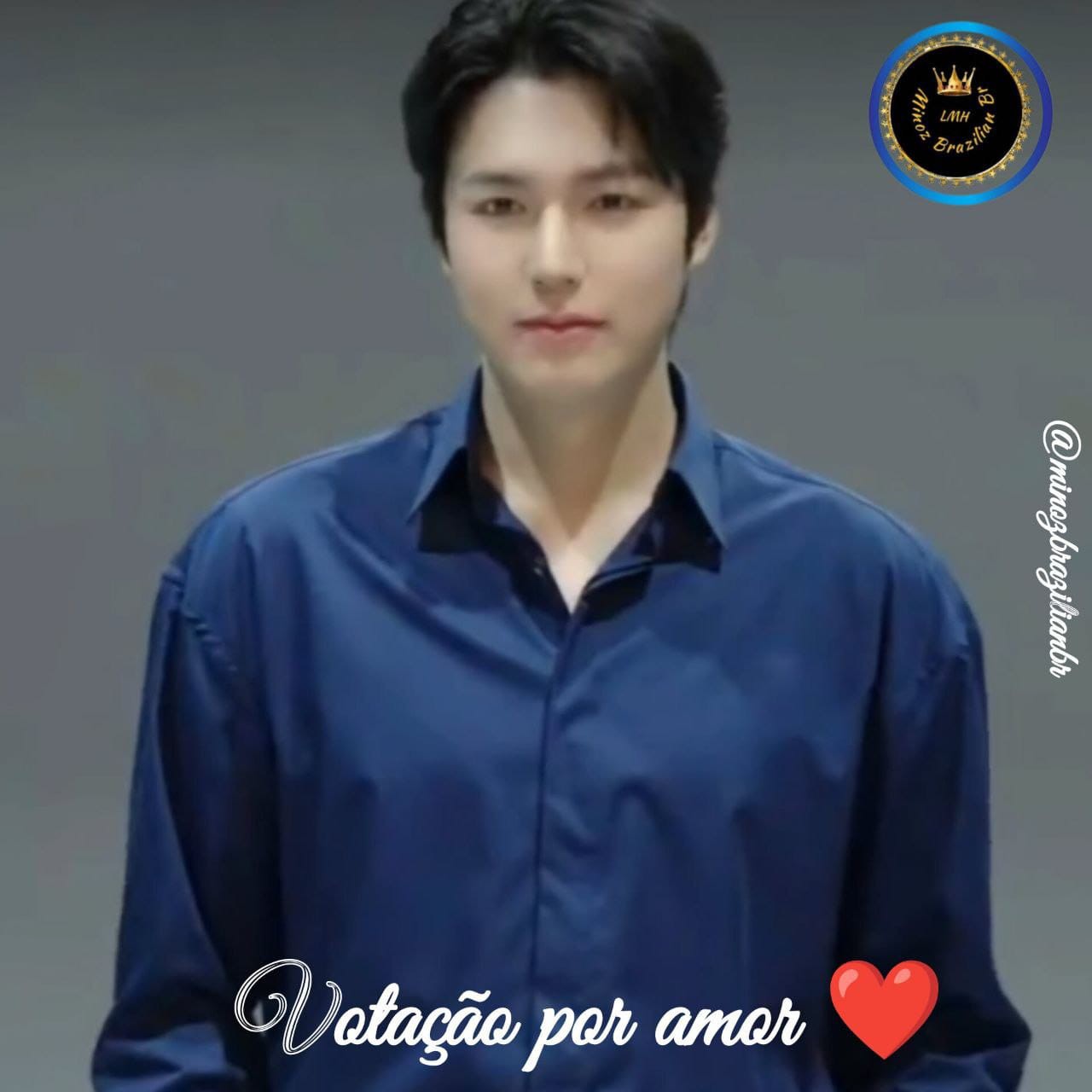 粉絲拍下的李敏鎬瞬間