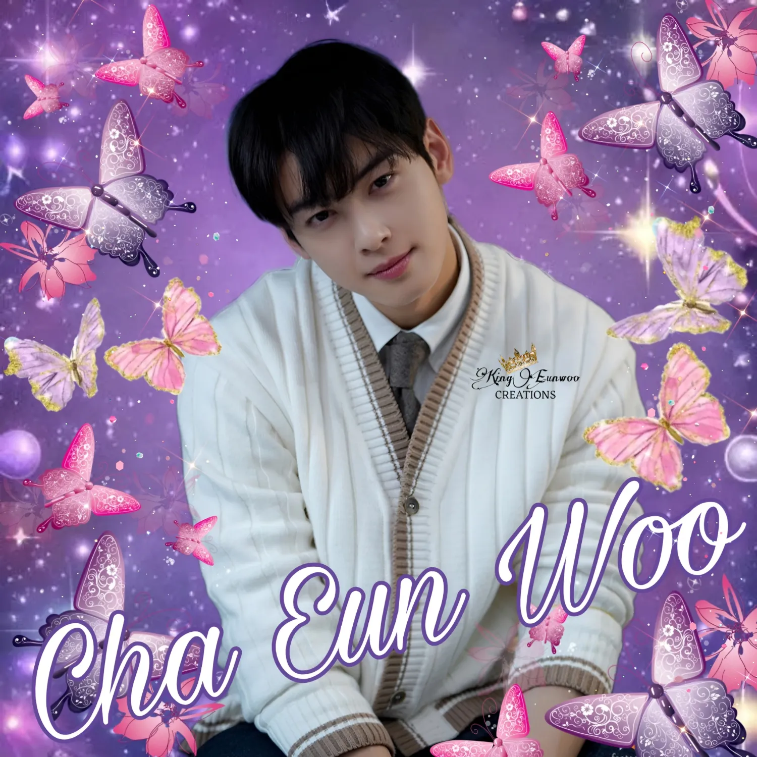 A moment captured by a fan of Cha Eunwoo
