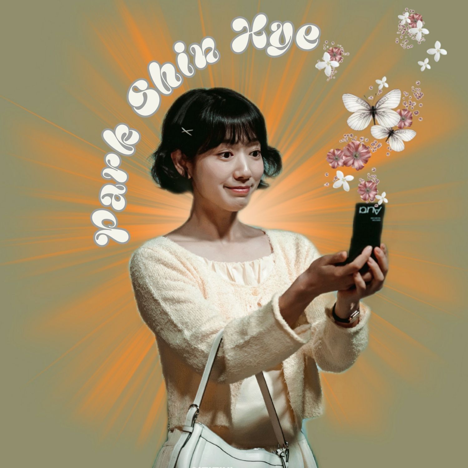 Behind-the-scenes cut of Park Shinhye