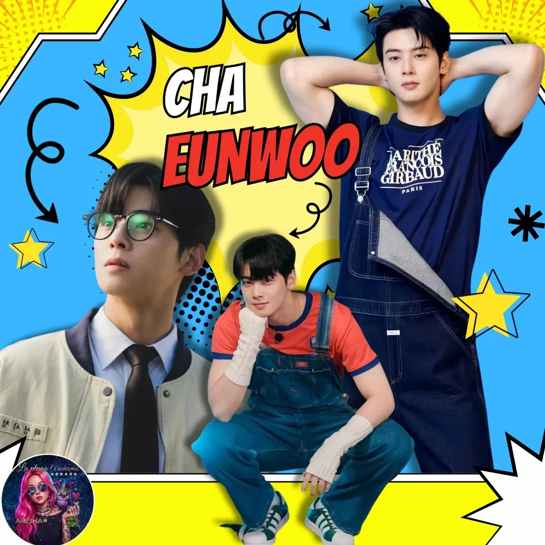 Behind-the-scenes cut of Cha Eunwoo