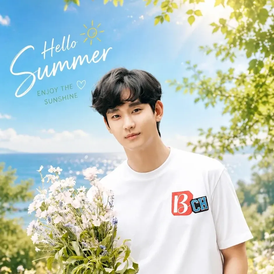 Recent activity shot of Kim Soohyun