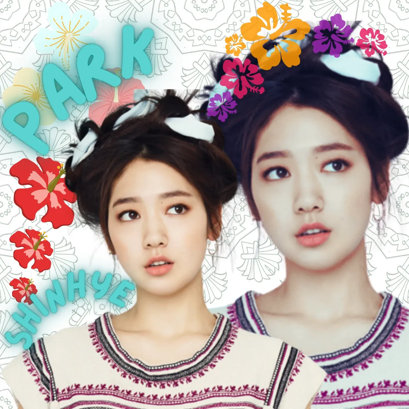 Behind-the-scenes cut of Park Shinhye