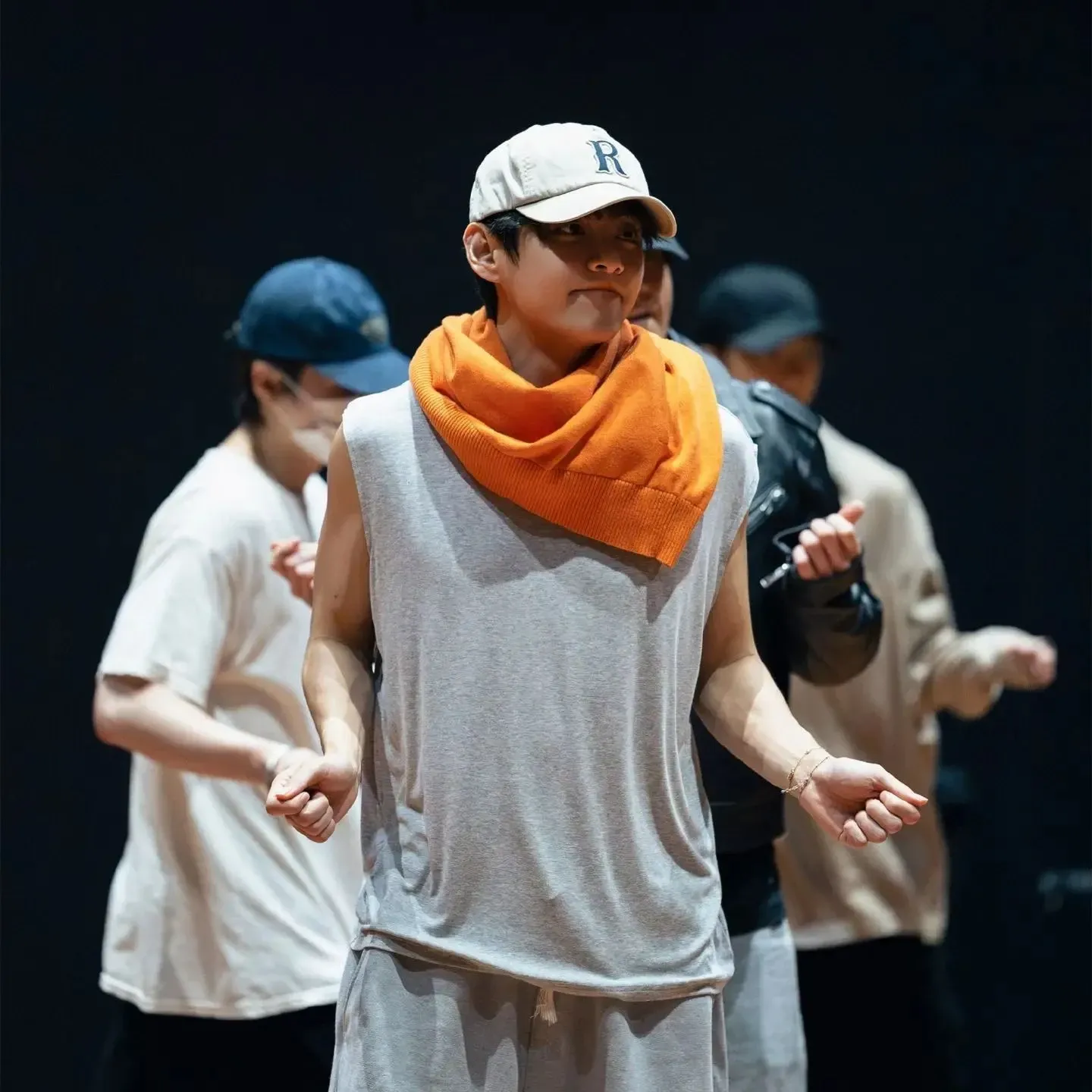 A moment captured by a fan of Kim Taehyung (V)