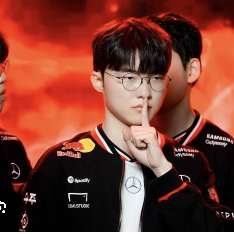 Behind-the-scenes cut of Faker