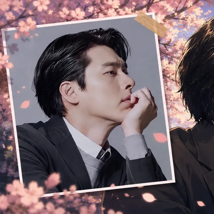Cuplikan di balik layar dari Hyun Bin