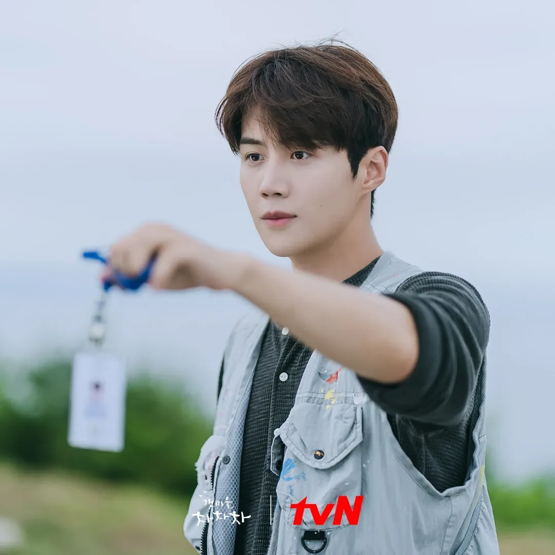 A moment captured by a fan of Kim Seonho