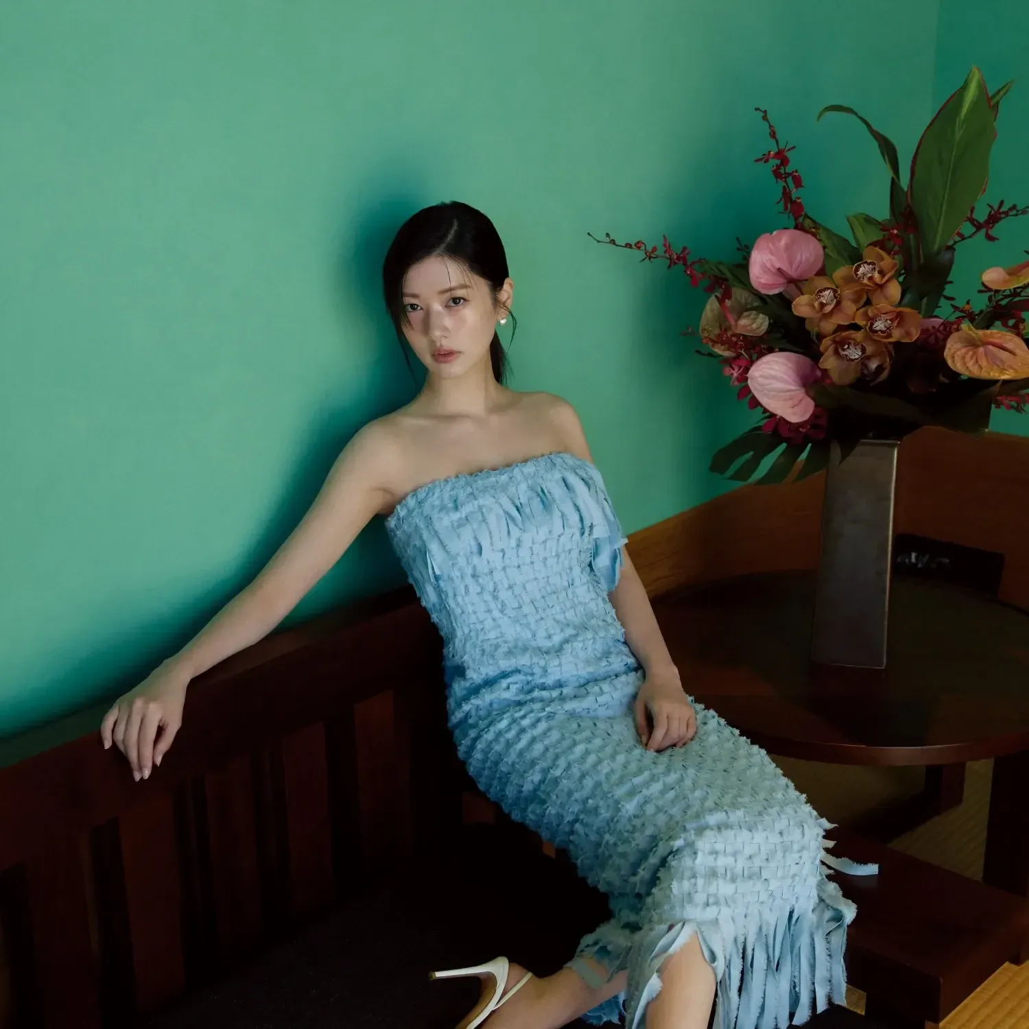 Behind-the-scenes cut of Jung Somin