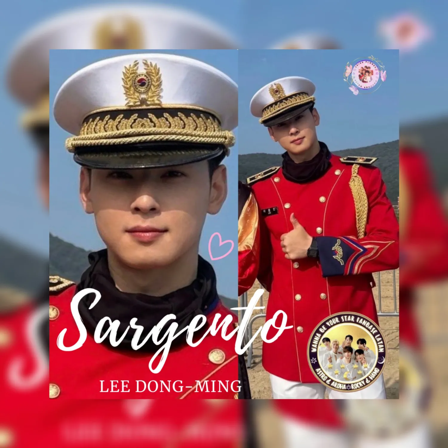 Behind-the-scenes cut of Cha Eunwoo