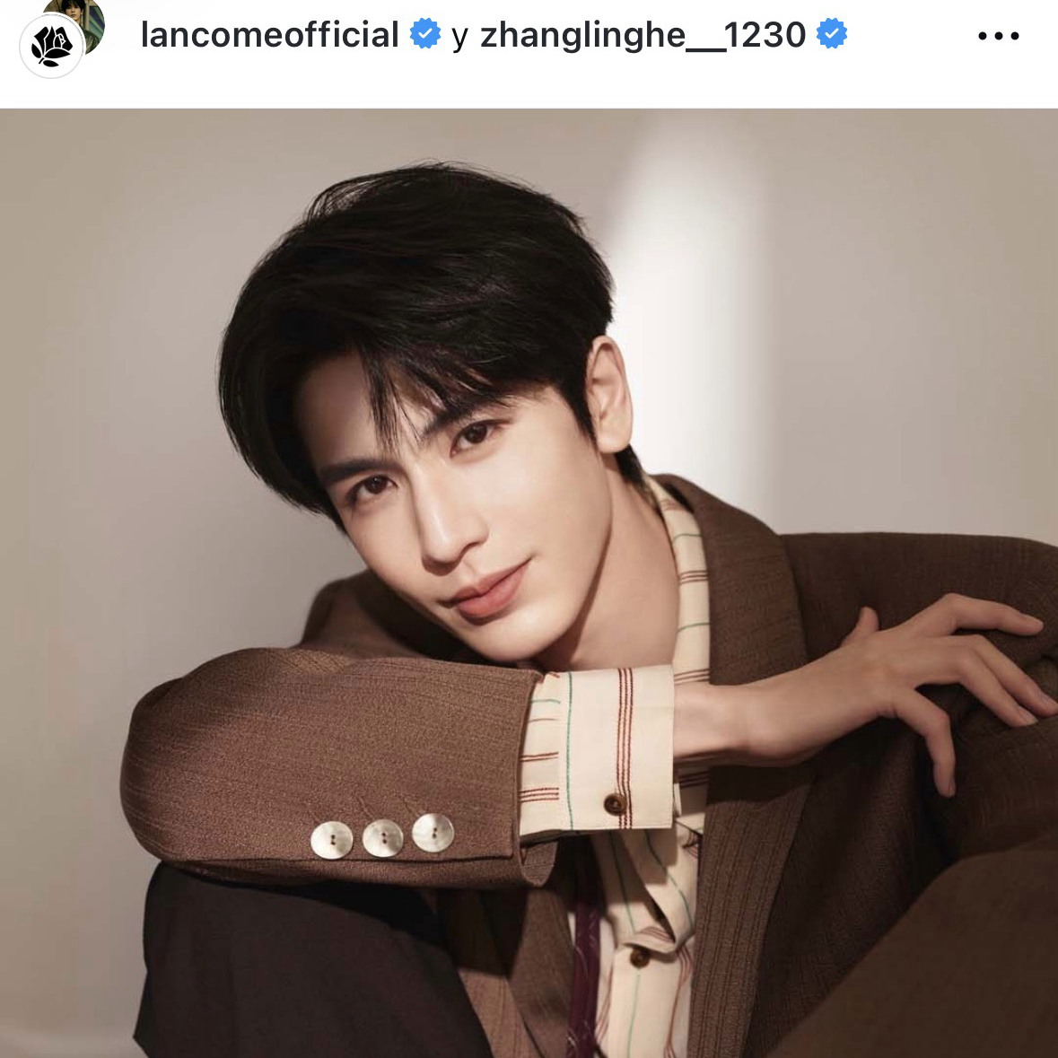 Behind-the-scenes cut of Zhang Linghe