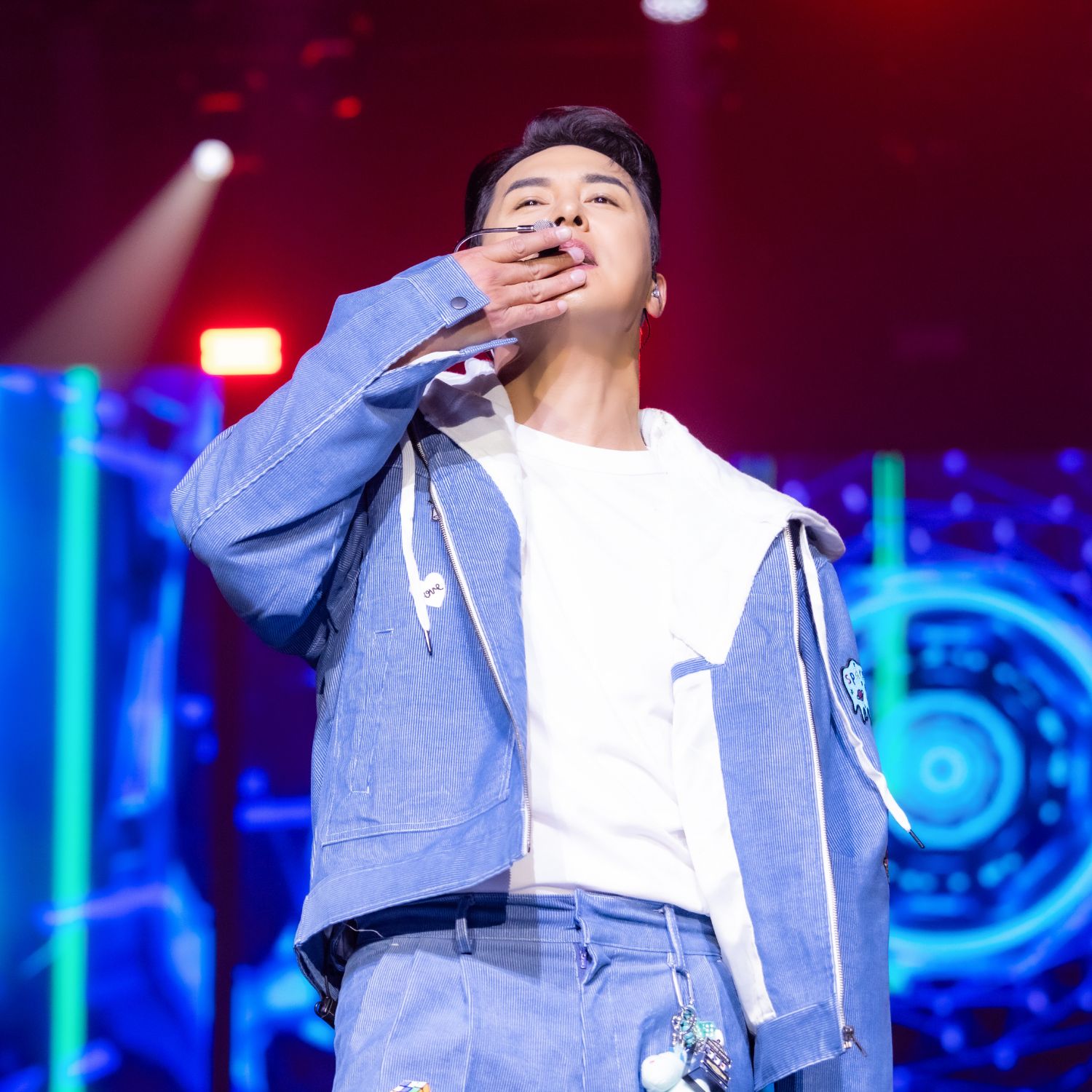 粉絲拍下的張民好瞬間