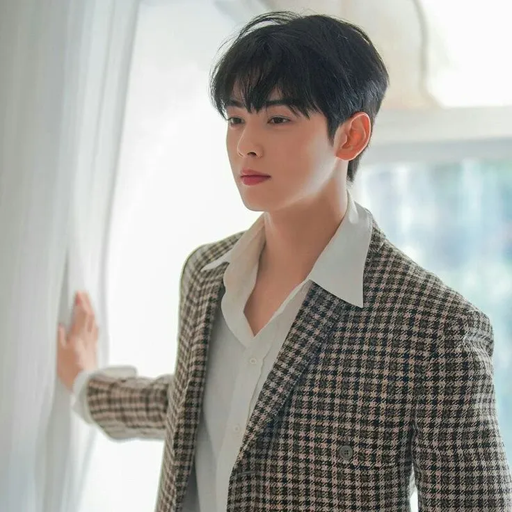 Behind-the-scenes cut of Cha Eunwoo