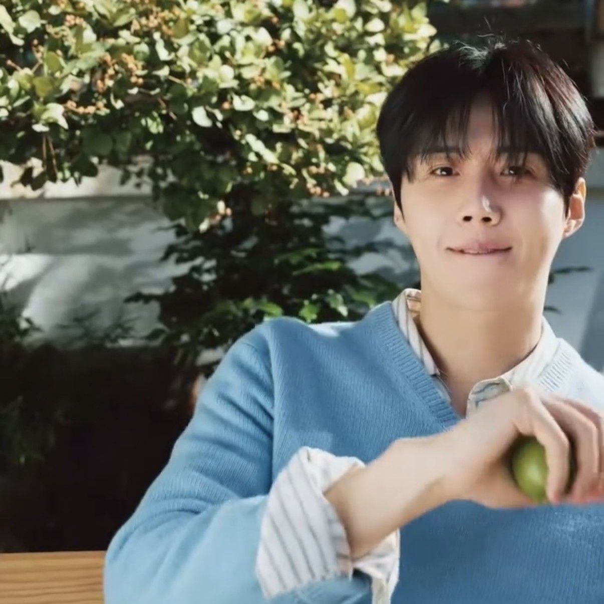 A moment captured by a fan of Kim Seonho