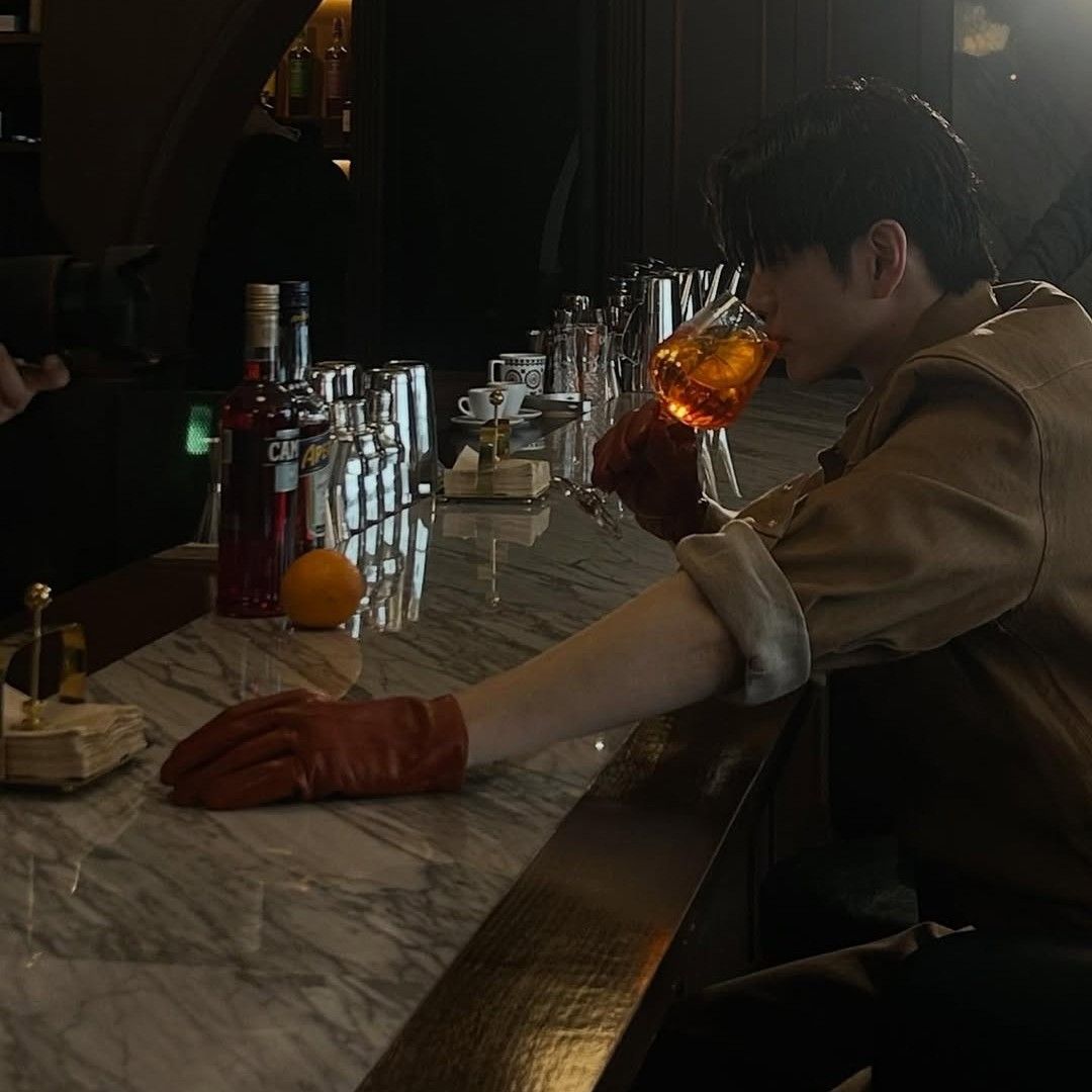 옹성우의 비하인드 컷