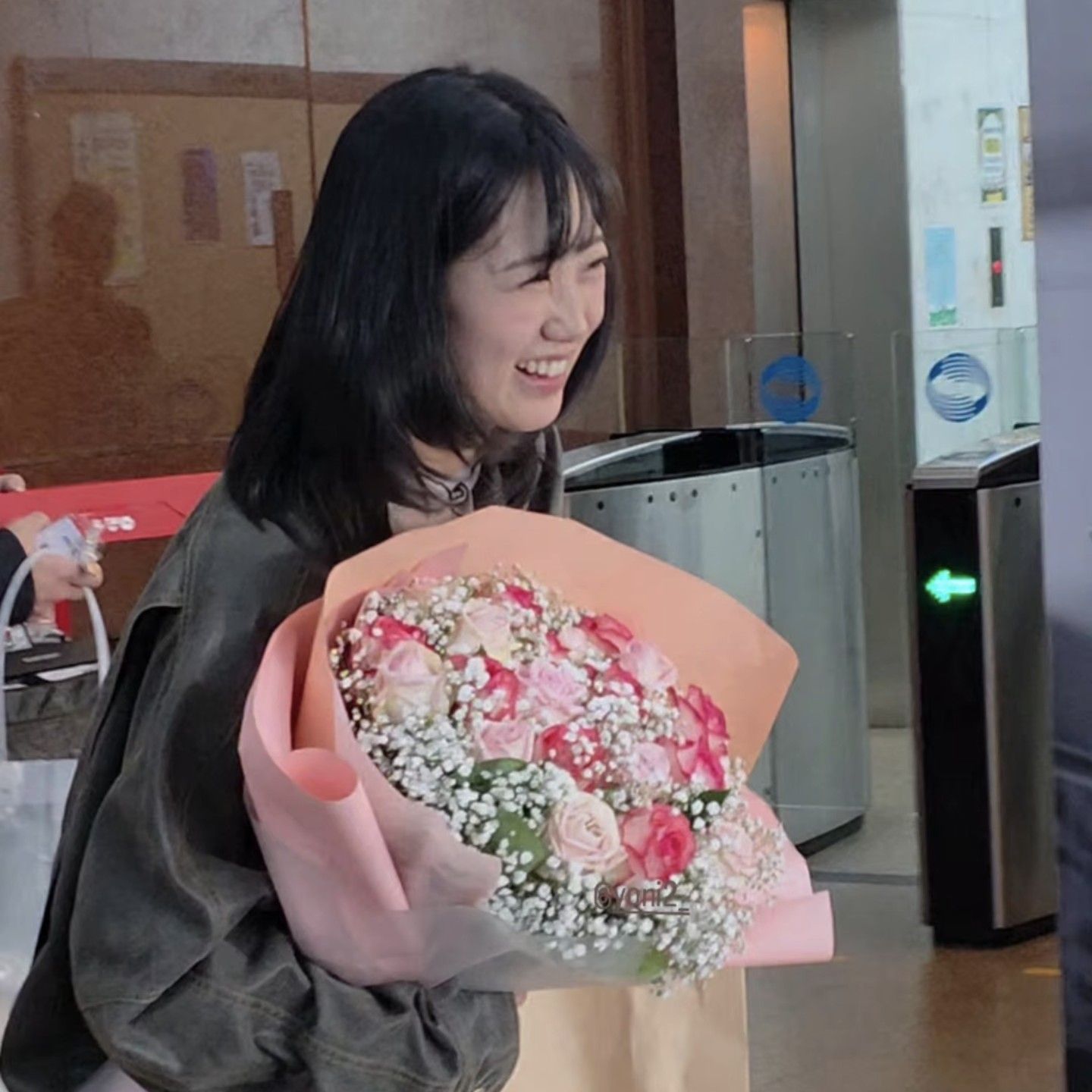 ファンが撮影したカン・ヘヨンの瞬間