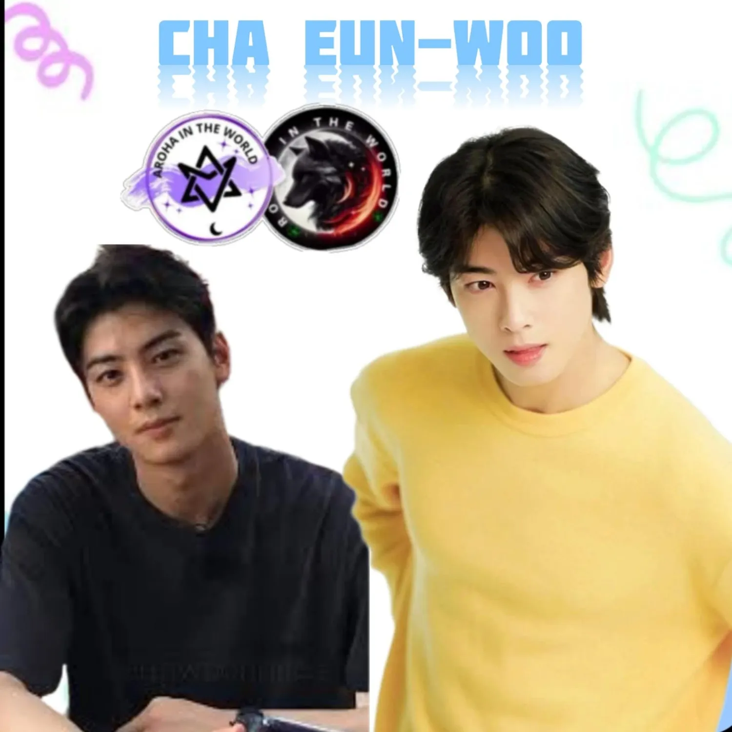 Recent activity shot of Cha Eunwoo