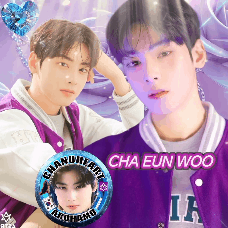 Behind-the-scenes cut of Cha Eunwoo