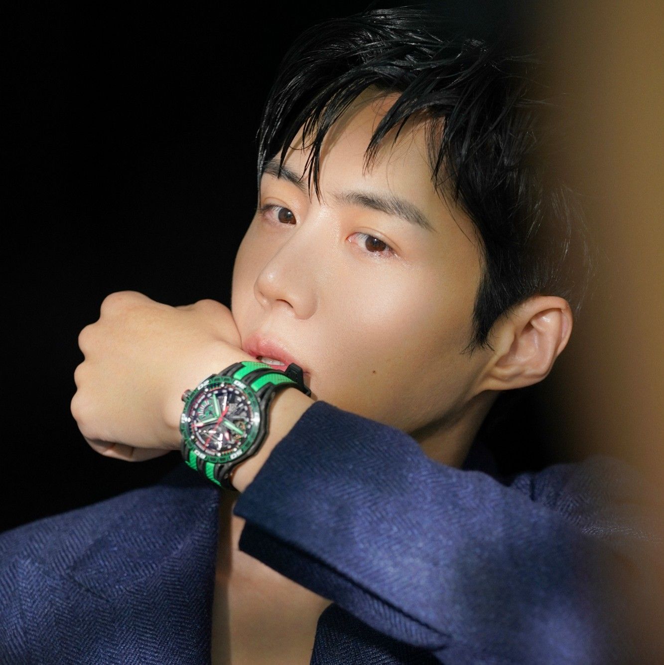 A moment captured by a fan of Kim Seonho