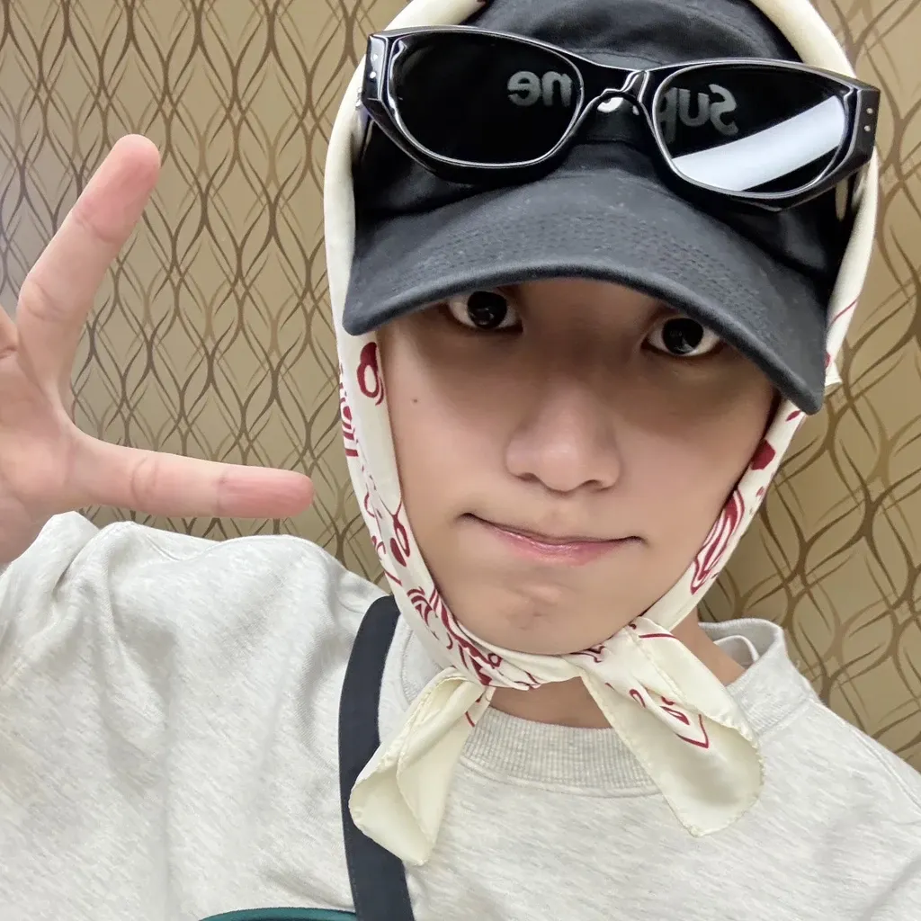 Recent activity shot of Kim Jaewon