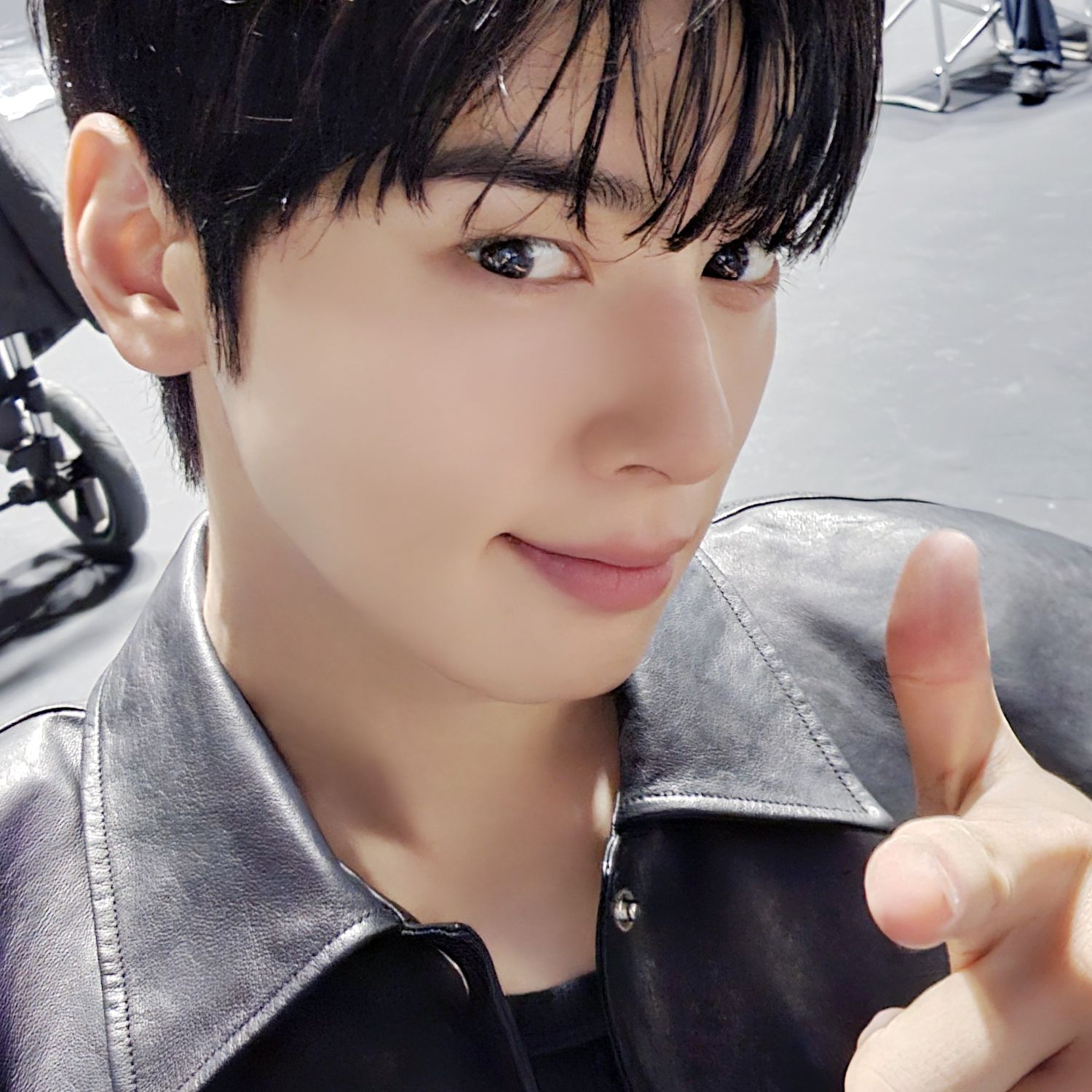 Recent activity shot of Cha Eunwoo