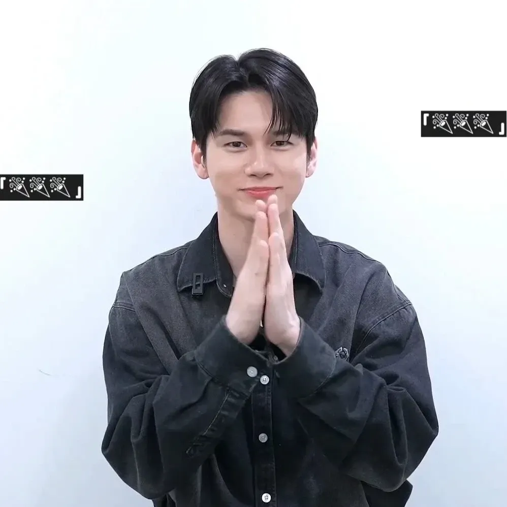 옹성우의 비하인드 컷