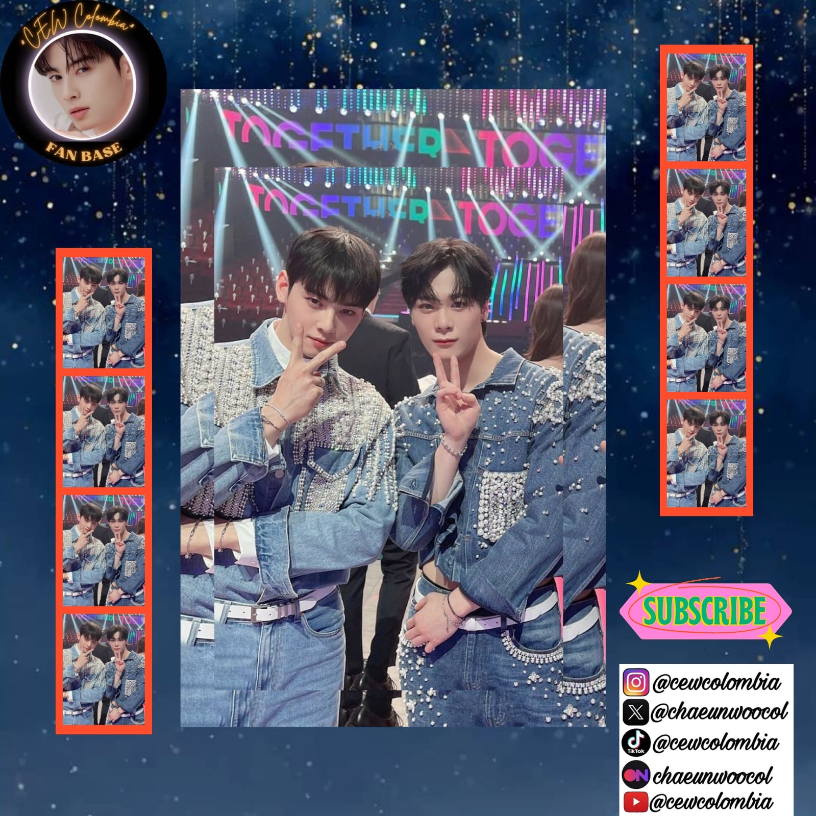 Behind-the-scenes cut of Cha Eunwoo