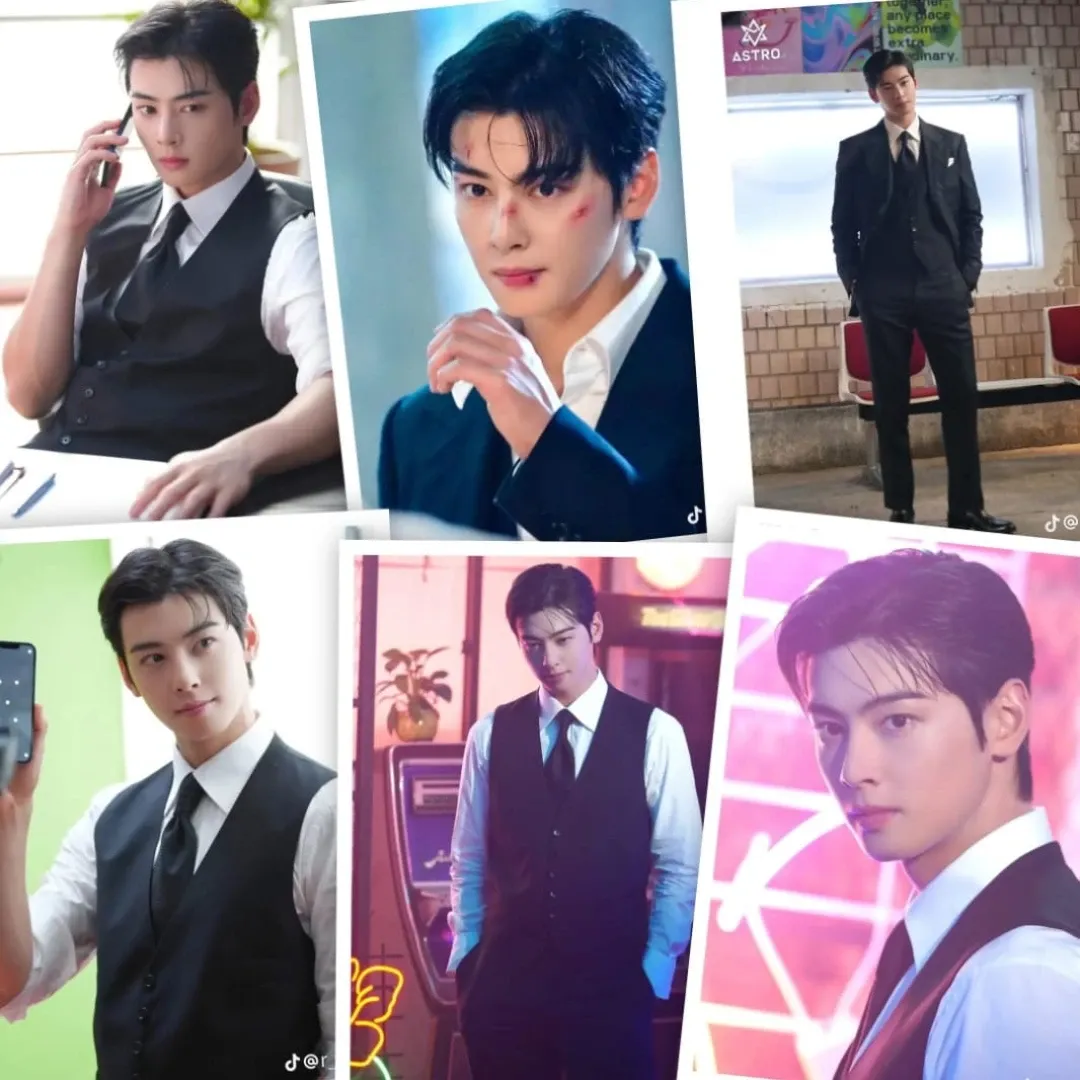 Recent activity shot of Cha Eunwoo