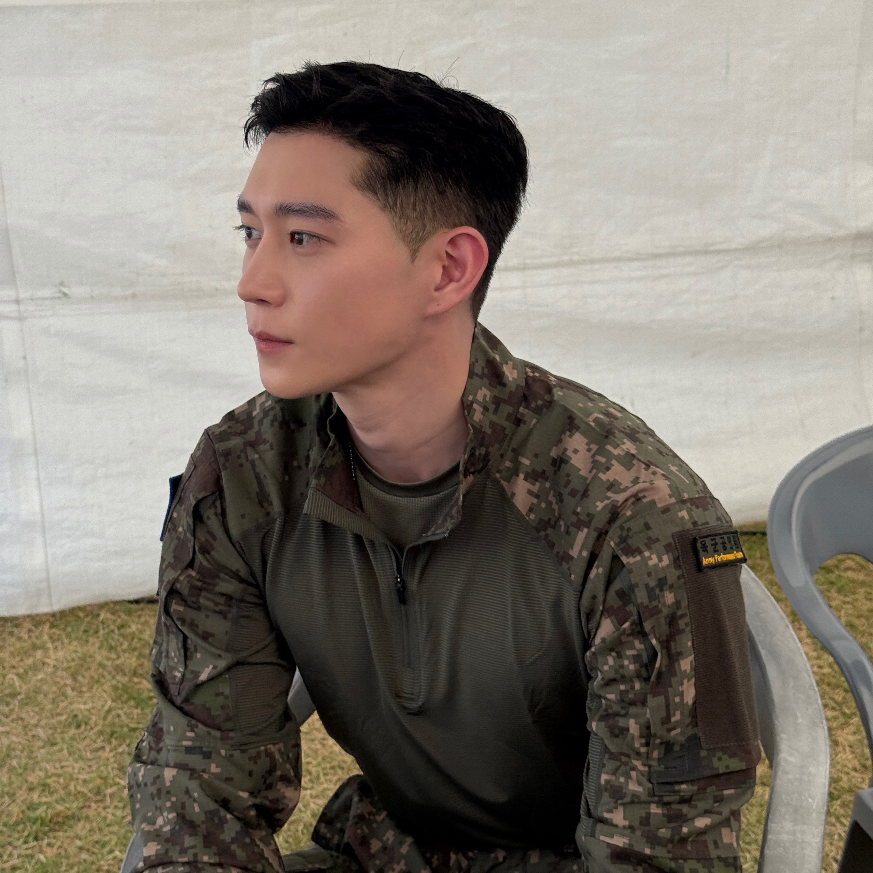 A moment captured by a fan of Kim Youngdae