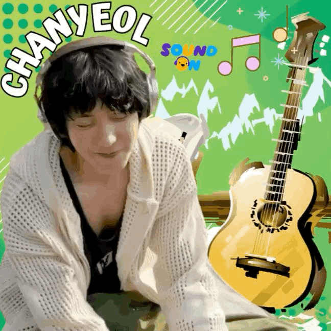 Behind-the-scenes cut of Chanyeol