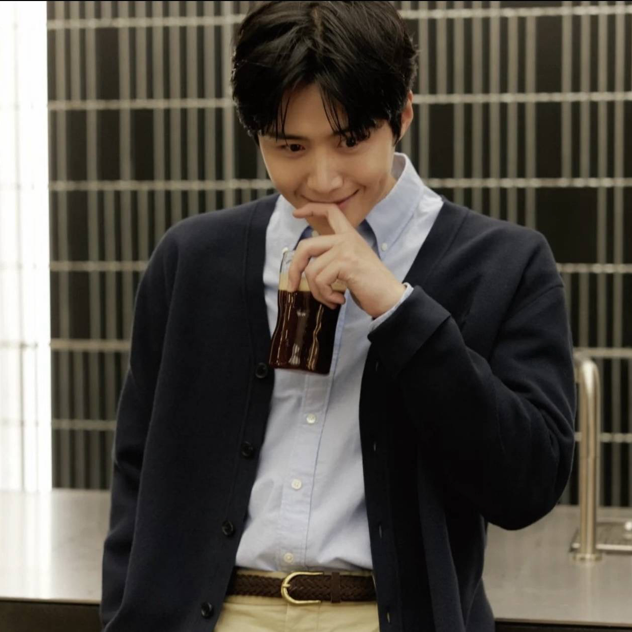 A moment captured by a fan of Kim Seonho