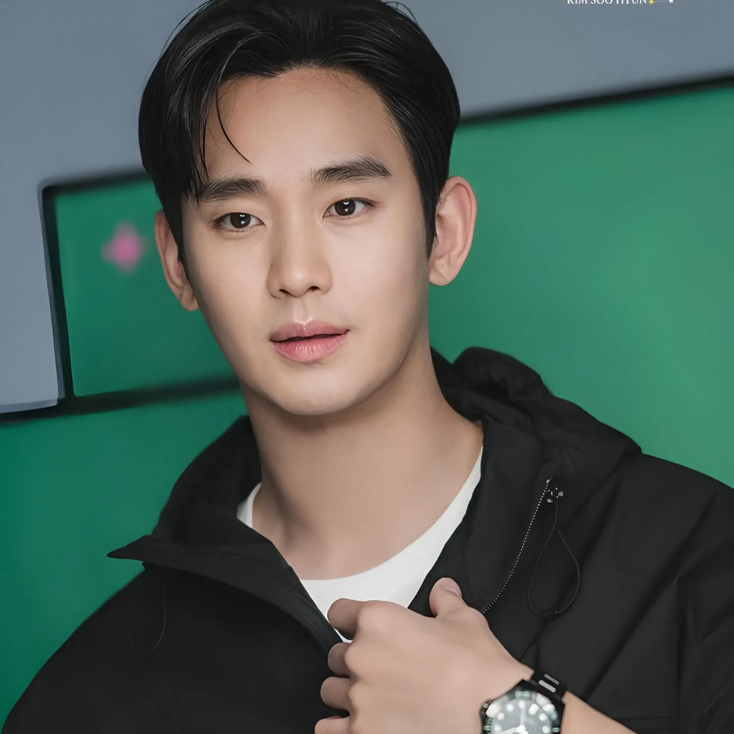 A moment captured by a fan of Kim Soohyun