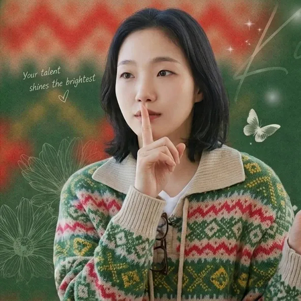 김고은의 비하인드 컷