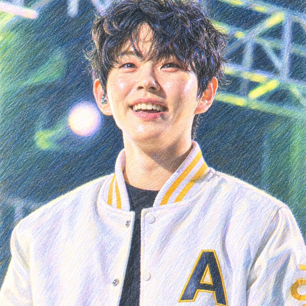 Behind-the-scenes cut of Lee Byeongchan