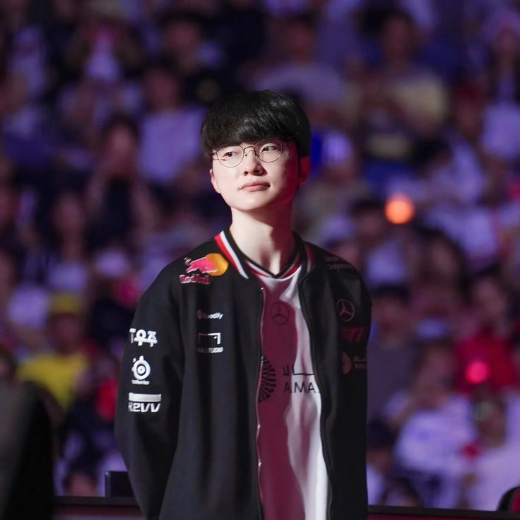 Recent activity shot of Faker