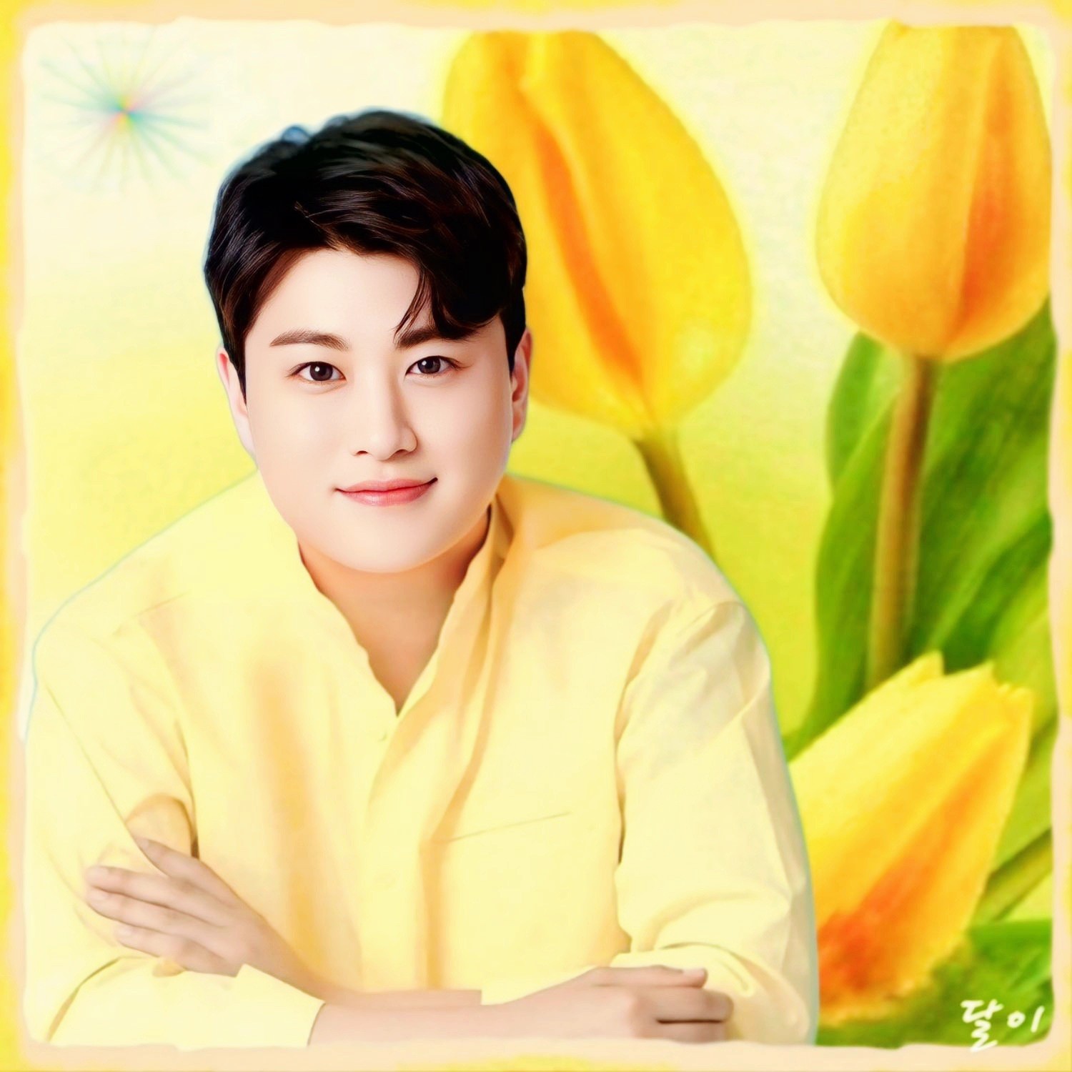 粉絲拍下的金浩中瞬間