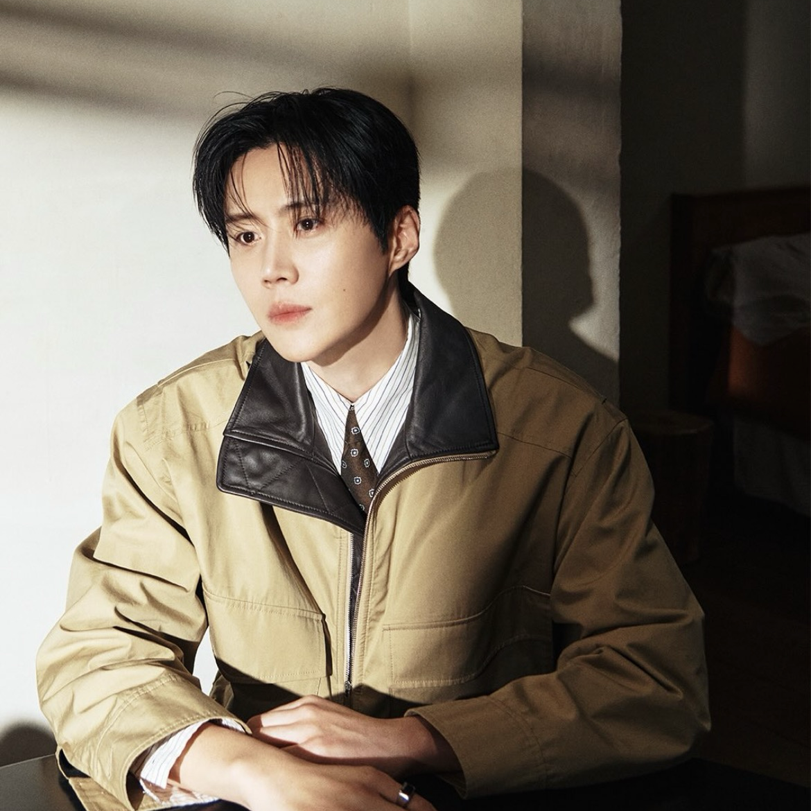 Behind-the-scenes cut of Kim Seonho