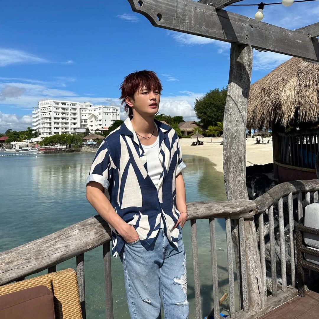 A moment captured by a fan of Seo Inguk